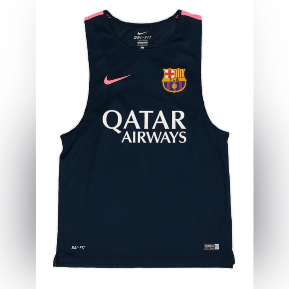 Nike FCB Football training vest (2014-2015), size S - Picture 2 of 7